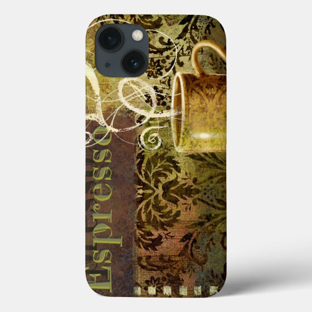 Espresso Case-Mate iPhone Case (Back)