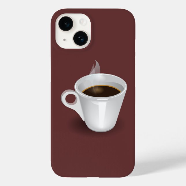 Espresso Case-Mate iPhone Case (Back)