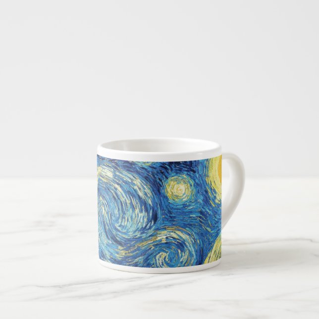 ESPRESSO CUP - VAN GOGH INSPIRED (Front Right)