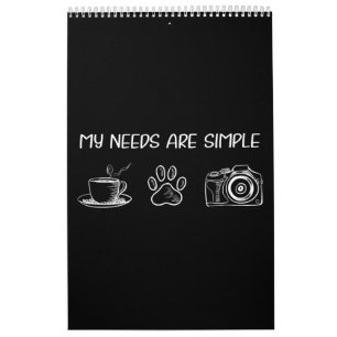 Espresso Dslr Australian Shepherd Bulldog Photogra Calendar