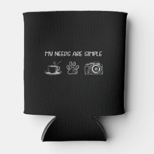 Espresso Dslr Australian Shepherd Bulldog Photogra Can Cooler