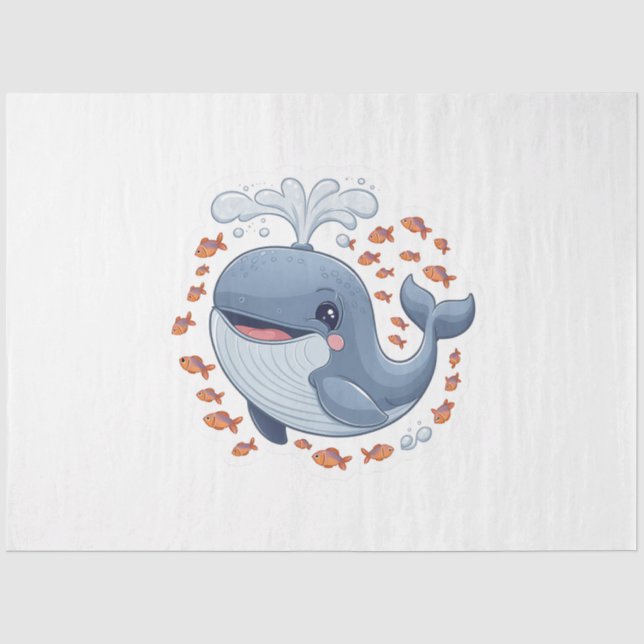 Espresso Elegance Ephemera-Wanderlust Brew Tissue Paper (Front)