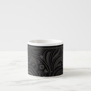 Espresso/Grey/Black Paisley/Specialty Mug