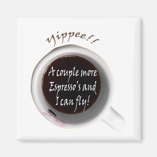Espresso Jitters Magnet (Front)