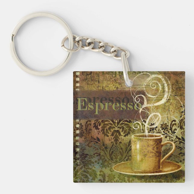 Espresso Keychain (Front)