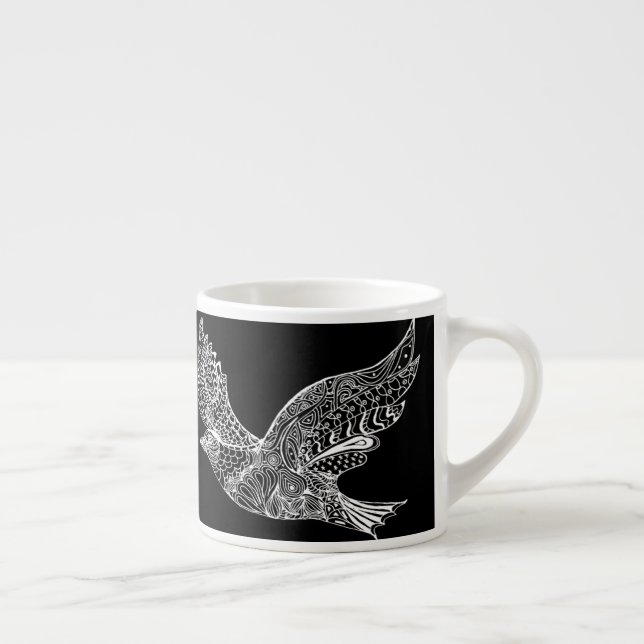 Espresso/Lungo Cup with Eagles (Right)