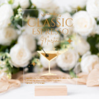 Espresso Martini Bachelorette Signature Drink 