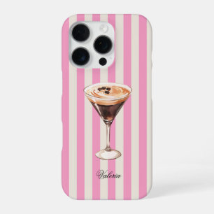 Espresso Martini Cocktail iPhone 16 Pro Case