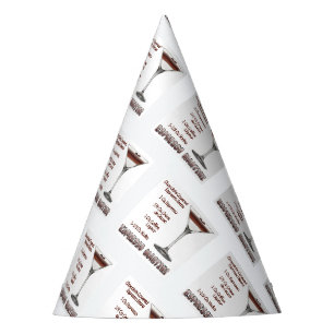 Espresso Martini Cocktail Recipe Art Party Hat