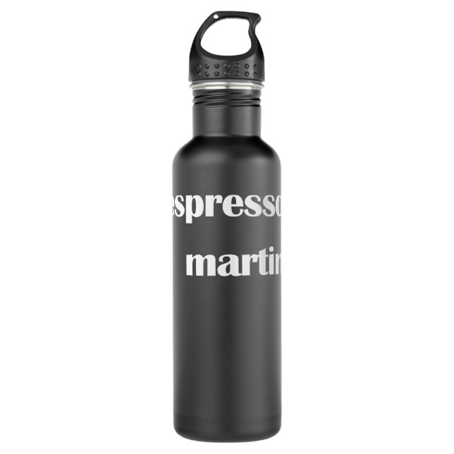 Espresso Martini - Cold Coffee Flavoued Cocktail S 710 Ml Water Bottle (Front)