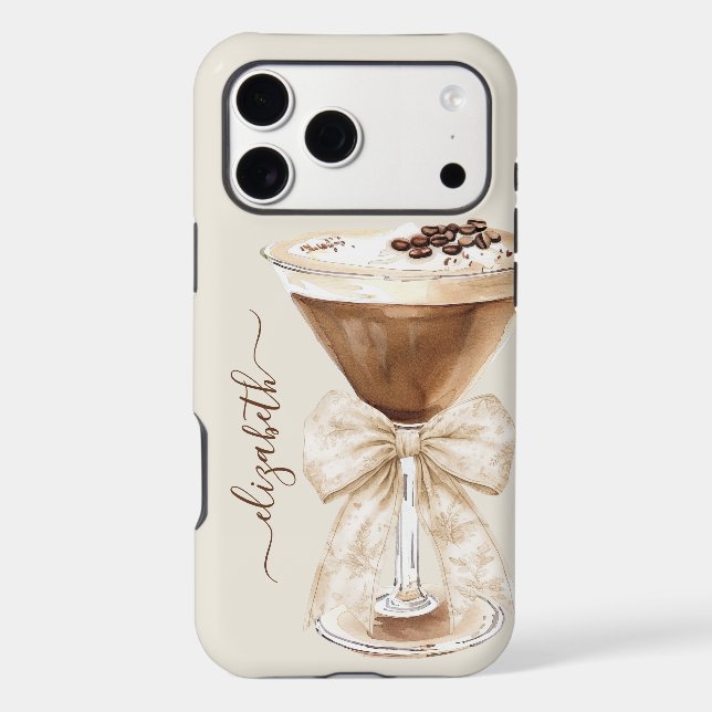 Espresso Martini Élégant Monogrammé (Verso)