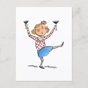 Espresso Martinis Postcard