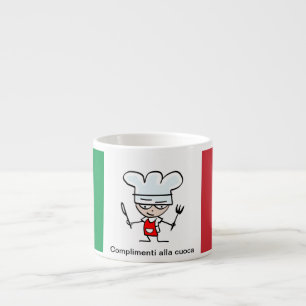 Espresso Mug cadeau - Compliments au cuisinier