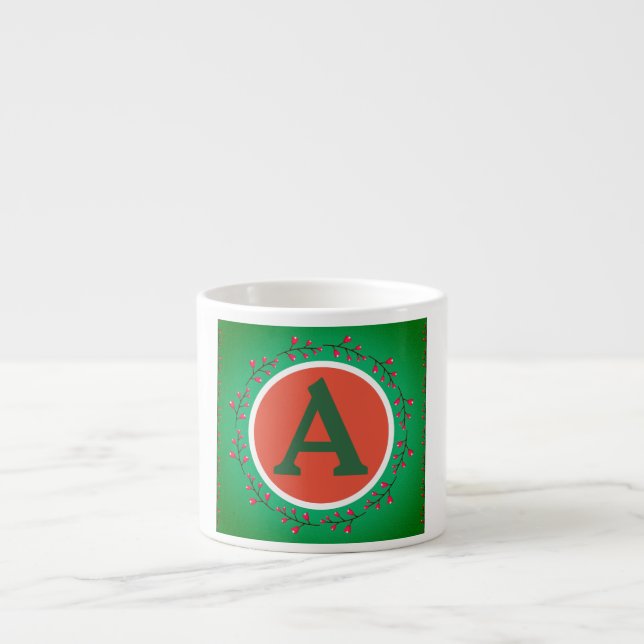 ESPRESSO Mug CUSTOM MONOGRAM (Front)