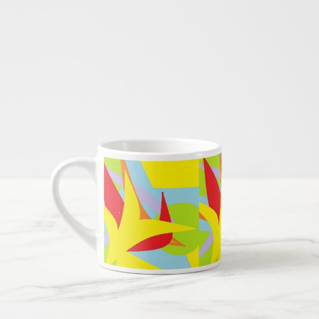 Espresso Mug : joie Du Printemps (Gauche)