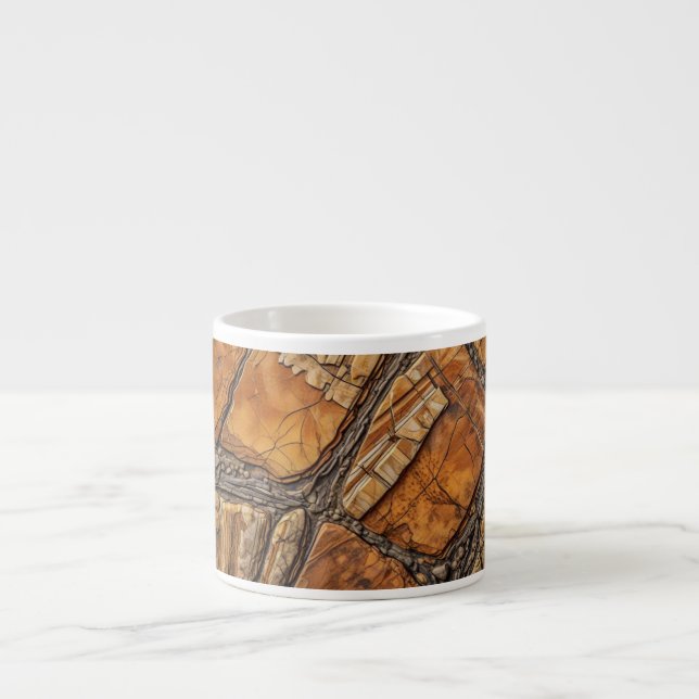Espresso Mug (Stone Patterns-2) (Front)