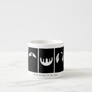 Espresso Mug:  Total Eclipse of the Farm. Espresso Cup