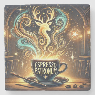 Espresso Patronum Stone Coaster