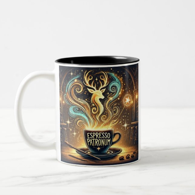 Espresso Patronum Two-Tone Coffee Mug (Left)