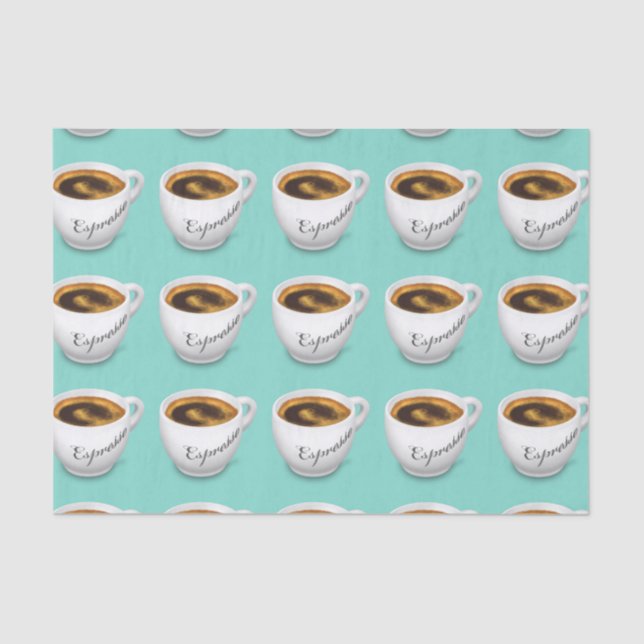 Espresso Please Tissue Paper (Front)