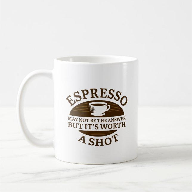 Espresso Shot Coffee Mug (Left)