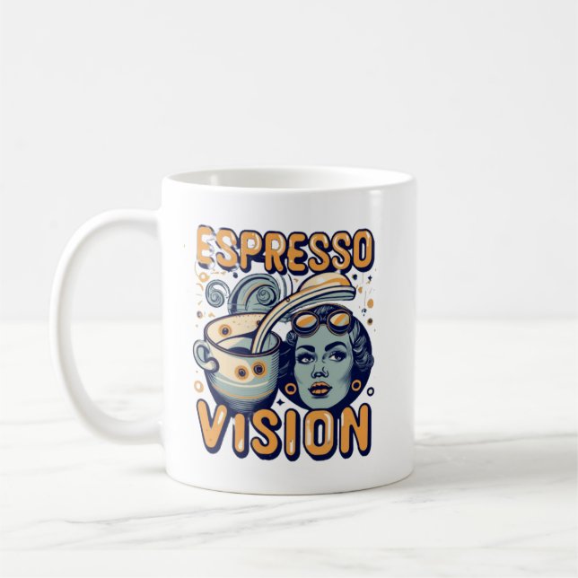 Espresso vision coffee Mug (Left)