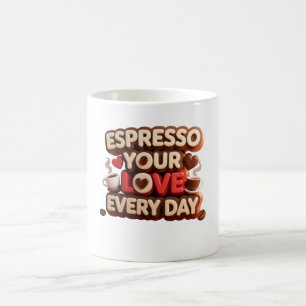 Espresso Your Love Every Day Coffee Mug