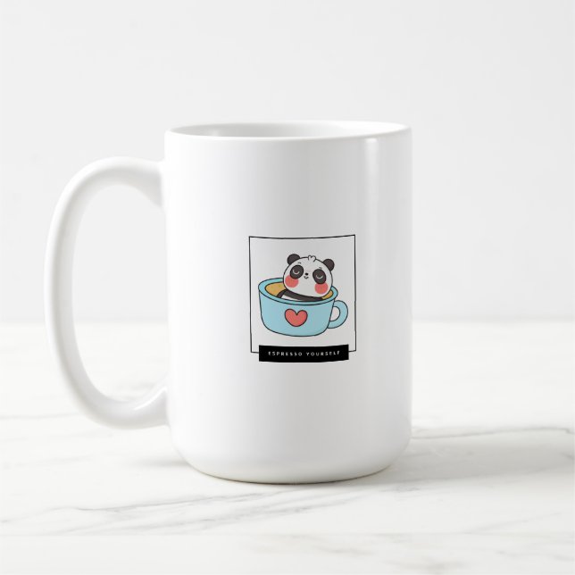 Espresso Yourself Coffee Mug (Left)