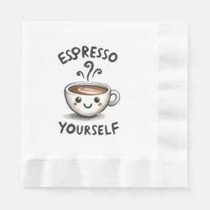 Espresso Yourself coffee Napkin