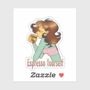 Espresso Yourself Cute Coffee Design