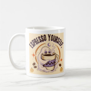 Espresso Yourself – Ghost Mug for Coffee Lovers
