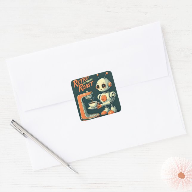 Espresso Yourself : Stickers café créatifs (Enveloppe)