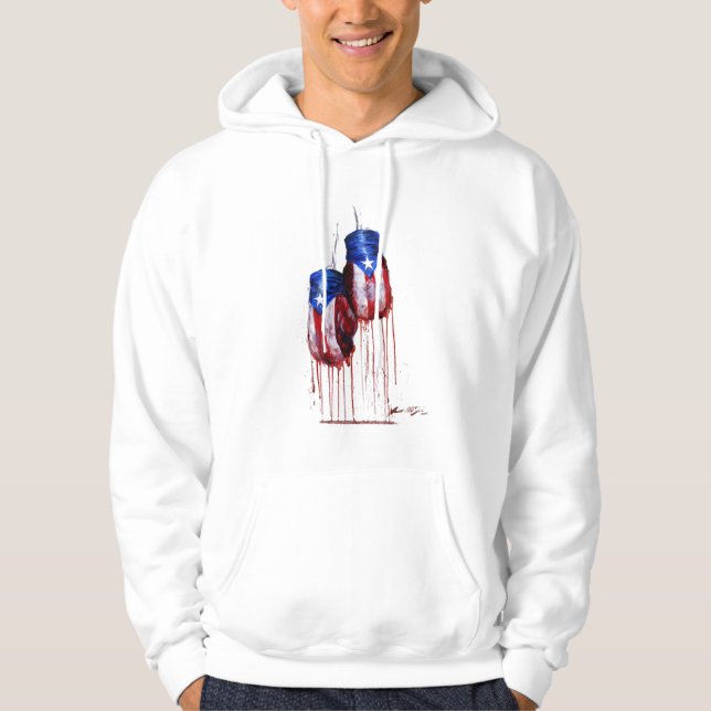 Esprit de sweat shirt portoricain de boxe (Devant)