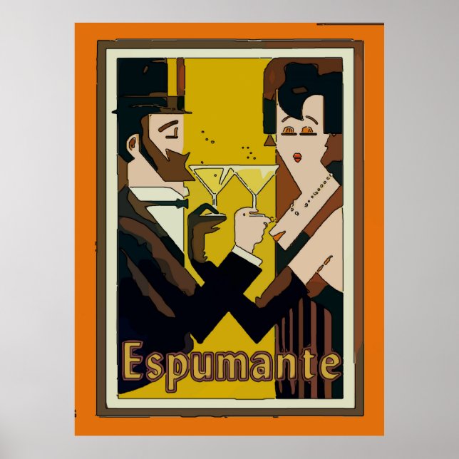 Espumante, Sparkling Wines, Poster (Front)