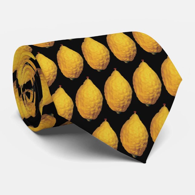 Esrog - Etrog Tie (Rolled)