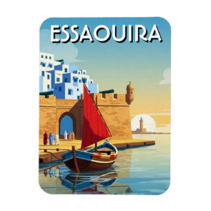 Essaouira Morocco Travel Magnet