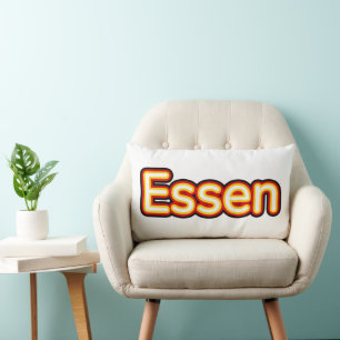 Essen Deutschland Germany Lumbar Pillow