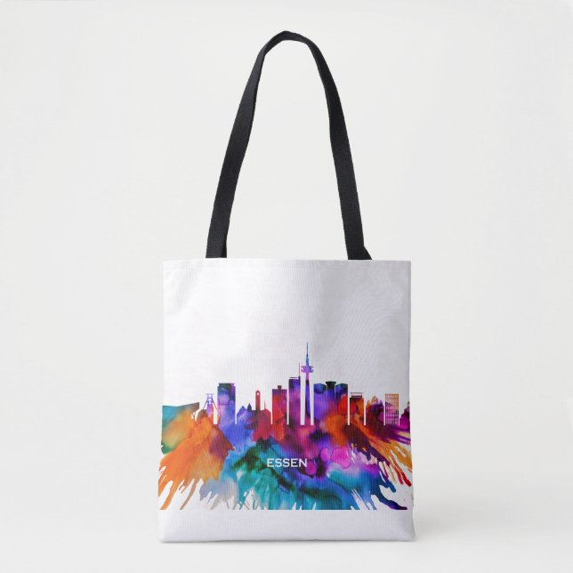 Essen Skyline Tote Bag (Front)