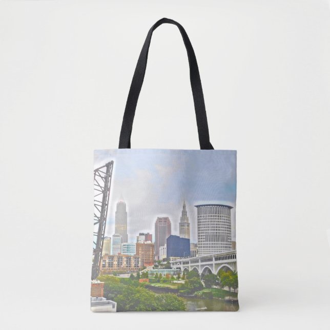 Essence de sac fourre-tout de Cleveland OH (Devant)