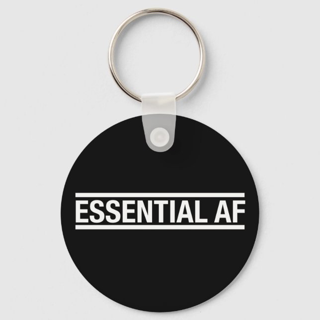 Essential AF Keychain (Front)