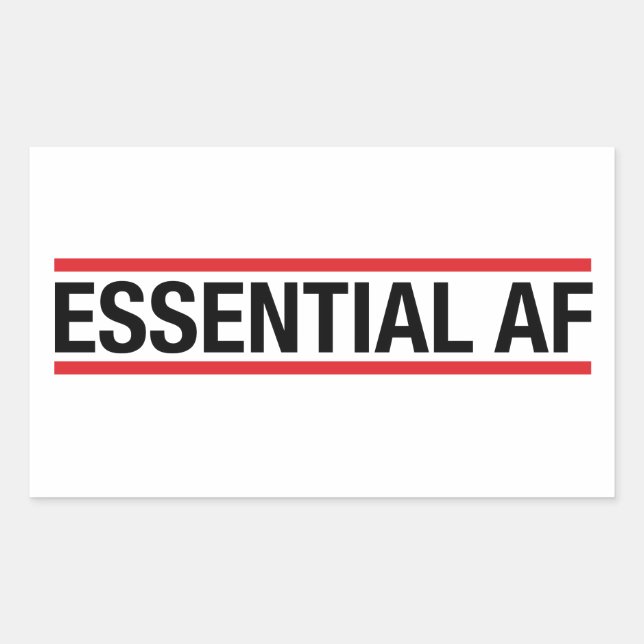 Essential AF Sticker (Front)