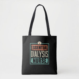Essential Dialysis Nurse Medical Kidney Disease Tote Bag