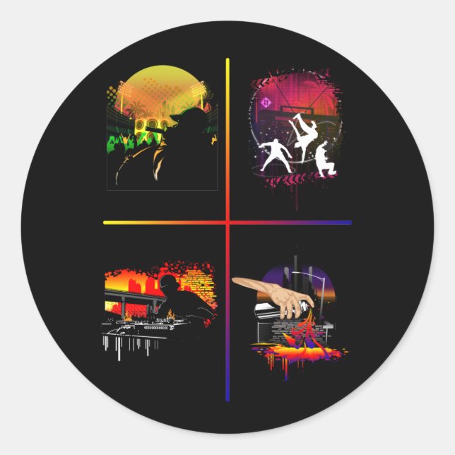 Essential Elements  Classic Round Sticker (Front)