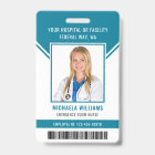 Essential Employee Barcode Photo Security ID