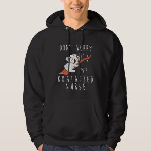 Essential Frontline Worker Funny Nurse Animal Koa Hoodie