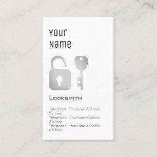 "Essential" Locksmith Price Cards