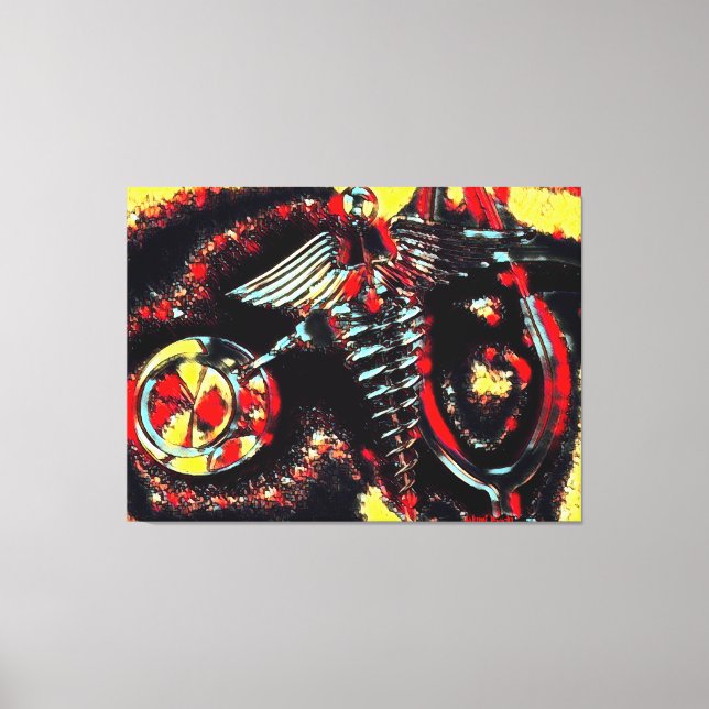 Essential Medical Workers Art Tribute Canvas Print (Front)