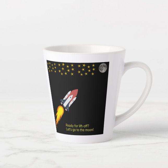 Essential Modern Fit Tee Latte Mug (Right)