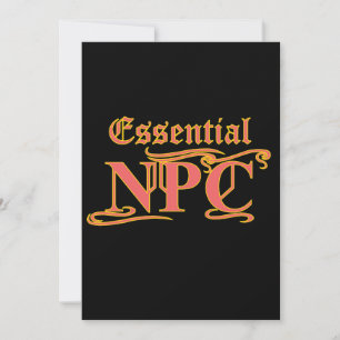 Essential NPC Do Not Maim Rob or Kill Funny RPG