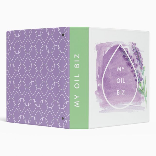 Essential Oil Business Binder (Background)